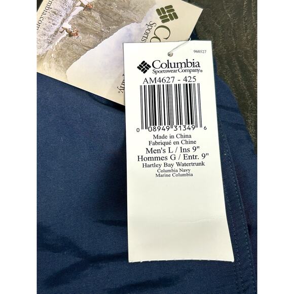 Brand New Columbia Hartley Bay Watertrunk Shorts Bathing Suit Men's Large NWT - Picture 4 of 12